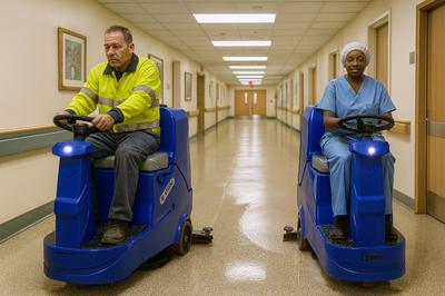 Zemin Yıkama Makinelerinin Hastane Temizliğine Katkısı | %100 Hijyen