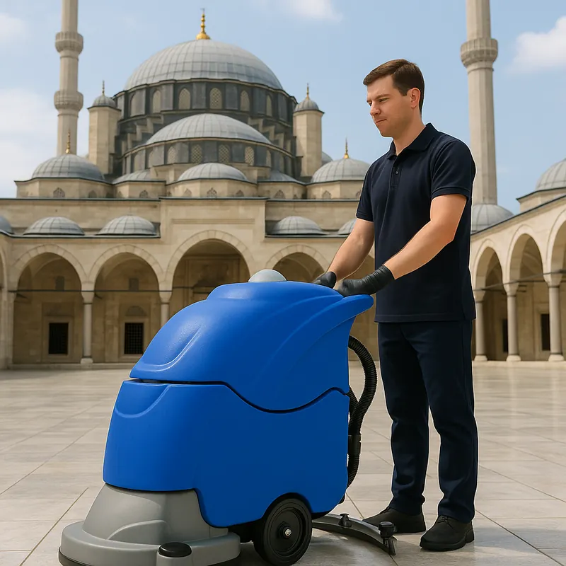 CLEANVAC B7501 AKÜLÜ ZEMİN YIKAMA MAKİNESİ