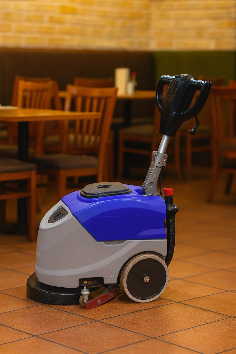 CLEANVAC B180 Akülü Dar Alan Yıkama Makinesi-