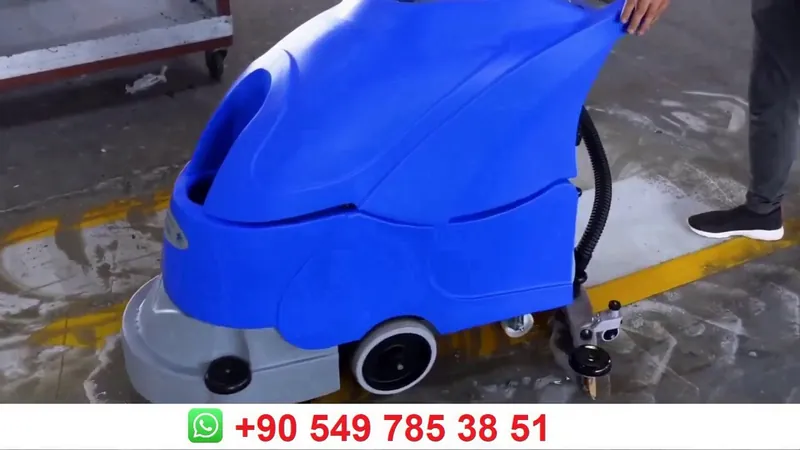 AKÜLÜ ZEMİN YIKAMA MAKİNESİ B7501 | Profesyonel Temizlikte Güç, Dayanıklılık ve Verimlilik