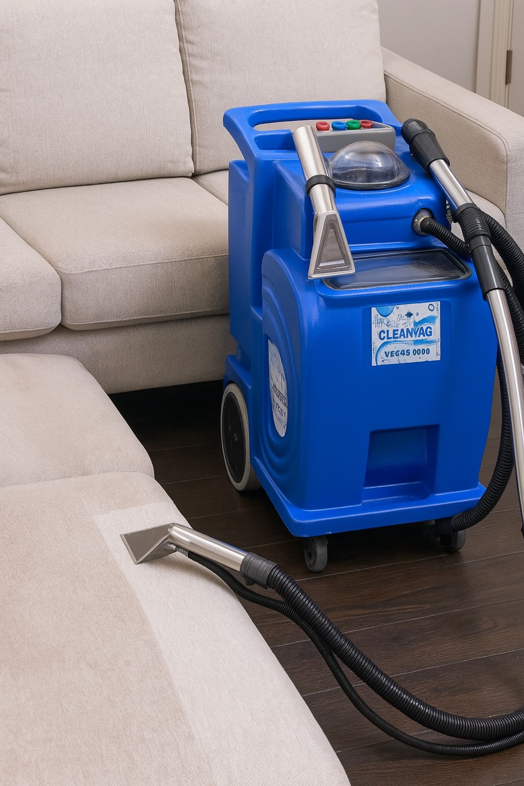 Vegas 3000 Sıcak Sulu Koltuk ve Halı Yıkama Makinası | Profesyonel Derin Temizlik & Hızlı Kuruluk