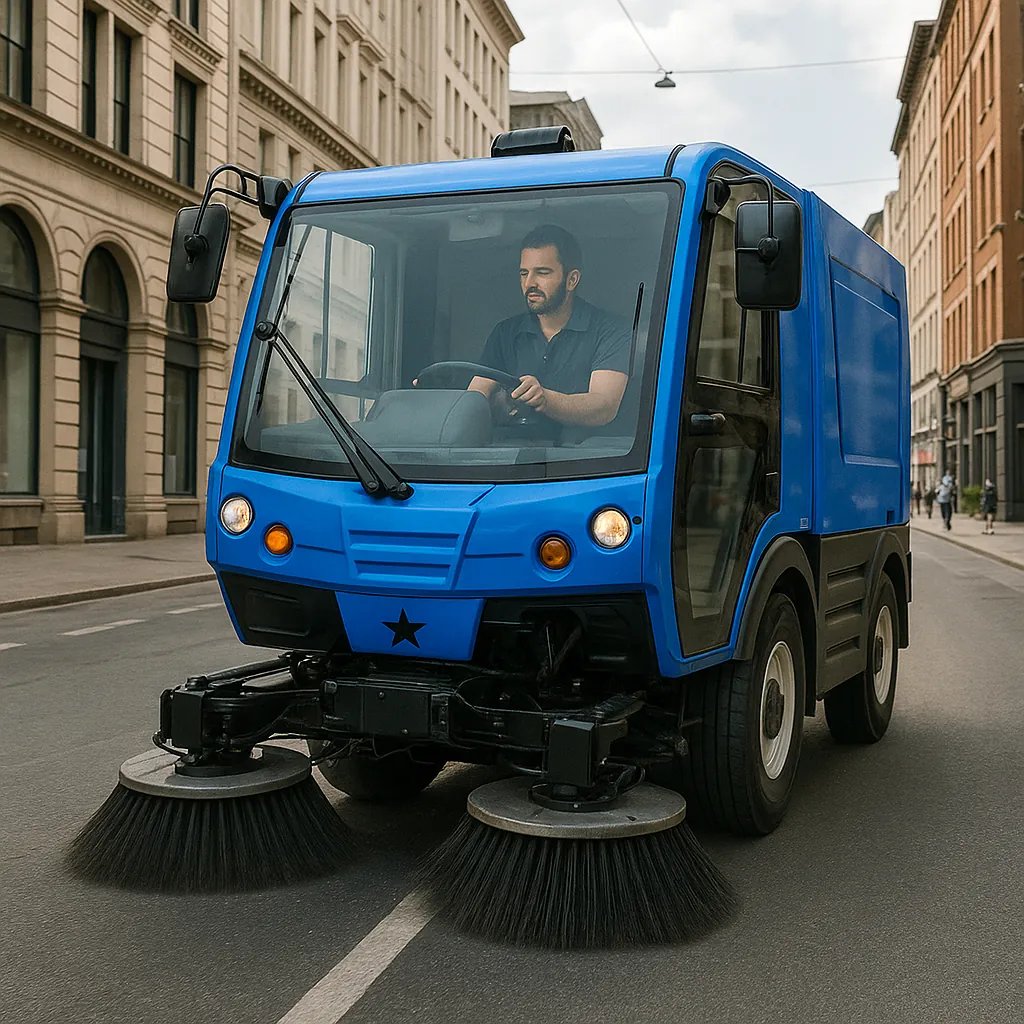 Sokak Süpürme Aracı | Modern Çevre Temizlik Makineleri