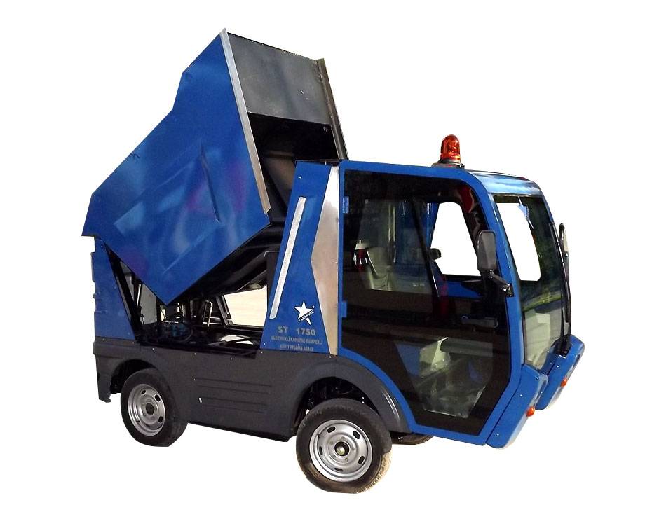 Cleanvac ST 750 Vakumlu Sokak Süpürme Aracı | Kompakt ve Yüksek Performanslı Temizlik Çözümü